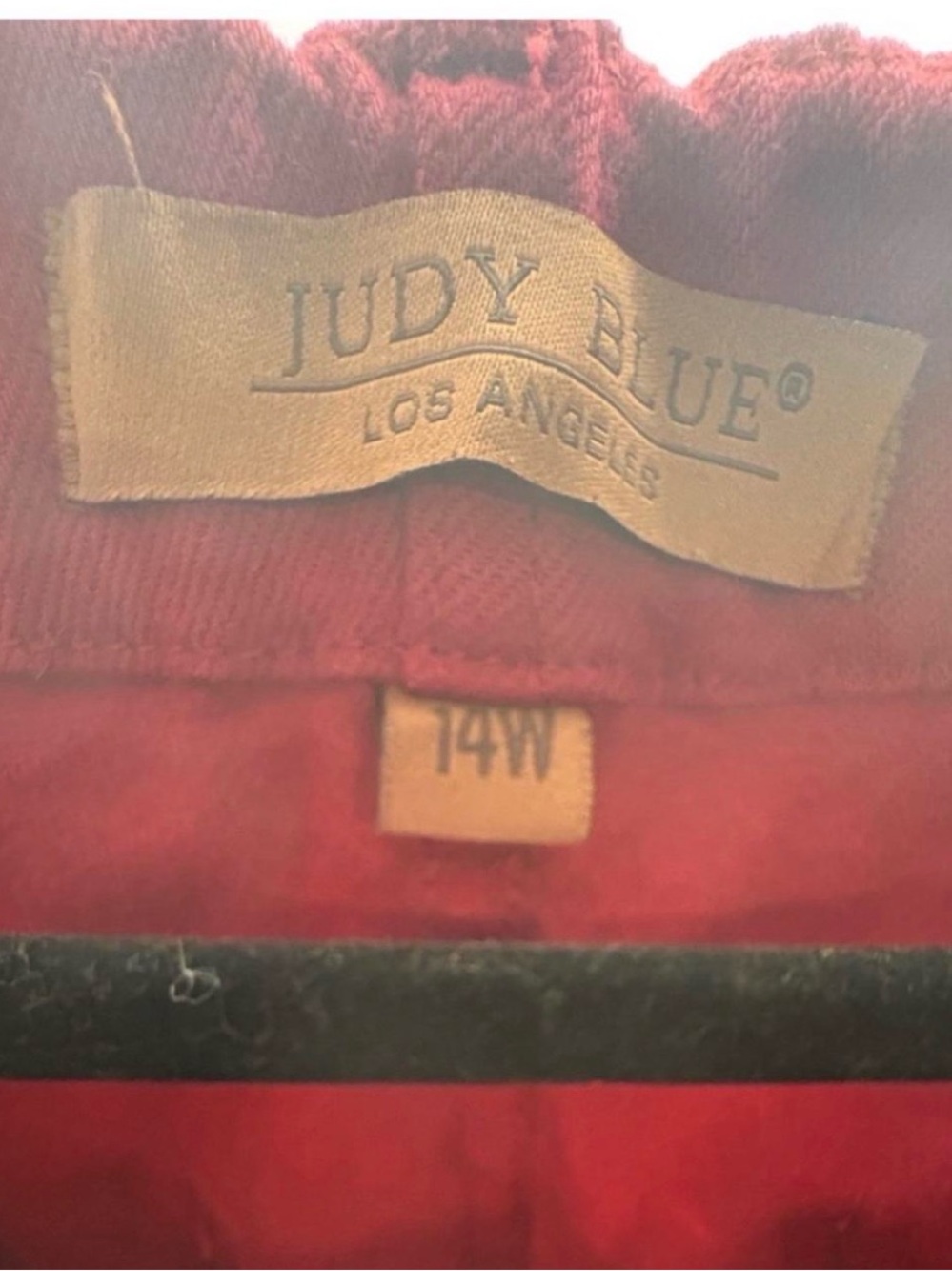 Judy Blue Women's Burgundy Jogger Jeans